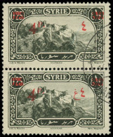 O SYRIE - Poste - 190, Paire, Un Exemplaire Surcharge Arabe (monnaie) Manquante - Other & Unclassified