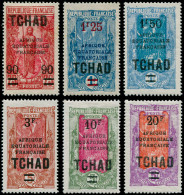 * TCHAD - Poste - 47/52, Complet 6 Valeurs - Autres & Non Classés