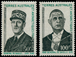 ** TERRES AUSTRALES - Poste - 46/47, De Gaulle - Autres & Non Classés