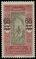 * TOGO - Poste - 122a, Sans La Surcharge Togo, Signé: 65 Sur 45c. Brun-rouge Et Brun-olive - Unused Stamps