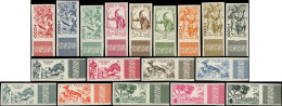 ** TOGO - Poste - 236/53, Non Dentelés, Complet 18 Valeurs: Série De 1947 - Unused Stamps