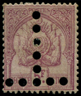 * TUNISIE - Taxe - 21a, Perforation Renversée, Type I: 5f. Lilas - Other & Unclassified