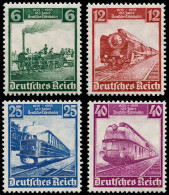 ** ALLEMAGNE EMPIRE - Poste - 539/42, Complet: Trains - Sonstige & Ohne Zuordnung