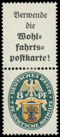 * ALLEMAGNE EMPIRE - Timbres De Carnets - Michel S 60: A1 + 8pf. Armoiries 1928 - Otros & Sin Clasificación