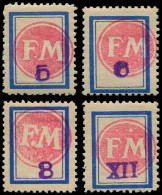 * ALLEMAGNE LOCAUX 1945 FREBERSDORF - Poste - Michel SP 198/201, Complet, Signé Engel - Otros