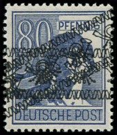 ** ALLEMAGNE BIZONE - Poste - 35, Type II, Double Surcharge Dont Une Diagonale, Signé Schlegel (Michel 50 I DDF) - Other & Unclassified