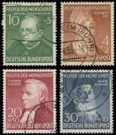 O ALLEMAGNE BUNDESPOST - Poste - 42/45, Complet 4 Valeurs - Usados