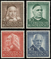 ** ALLEMAGNE BUNDESPOST - Poste - 59/62, Célébrités 1953 - Otros & Sin Clasificación