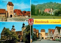 73735245 Hersbruck Wassertor Michelsberg Schloss Nuernberger Tor Innenstadt Wapp - Hersbruck