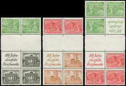 ** ALLEMAGNE BERLIN - Timbres De Carnets - Michel SZ  1/4 B + SK Z 1/2 B - Autres & Non Classés