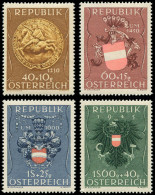 ** AUTRICHE - Poste - 773/76, Prisonniers De Guerre, Blasons - Otros & Sin Clasificación