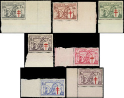 ** BELGIQUE - Poste - 394/400, Complet 7 Valeurs, Bdf: Oeuvres Antituberculeuses - Other & Unclassified