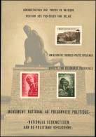 EPL BELGIQUE - Poste - 943/45, Feuillet Collectif De Luxe: Prisonnier Politique (Cob) - Otros & Sin Clasificación