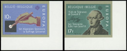 ** BELGIQUE - Poste - 2048/49, Non Dentelés: Europa 1982, Histoire - Otros & Sin Clasificación