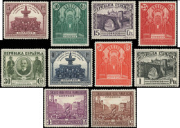 * ESPAGNE - Poste - 512/21, Complet 10 Valeurs: Union Postale Panaméricaine - Neufs