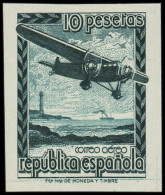 ** ESPAGNE - Poste Aérienne - 194Aa, Non Dentelé, Signé: Non émis - Unused Stamps