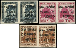 * ESPAGNE - Locaux - Burgos Ed. 78/80 S, 3 Paires Non Dentelées, Signées Galvez - Other & Unclassified