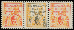 * ESPAGNE - Locaux - Malaga Ed. 46 T, Triptyque 3 Couleurs - Autres & Non Classés