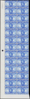 ** GRANDE BRETAGNE - Poste - 246, Bloc De 26 Cdf,  1 Exemplaire Variété "Lake In  India Retouched" (R 8/2): 75ème An. UP - Autres & Non Classés