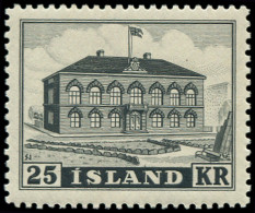 ** ISLANDE - Poste - 238, 25k. Noir Parlement - Autres & Non Classés