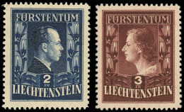 ** LIECHTENSTEIN - Poste - 266/67, Dentelé 12x12.5: 2f Et 3f. Couple Princier - Autres & Non Classés