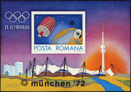** ROUMANIE - Blocs Feuillets - 99, Numéroté: Jeux Olympiques De Munich 1973, Cosmos - Other & Unclassified