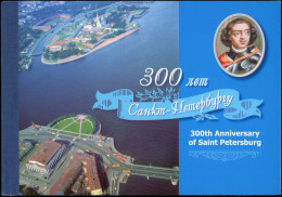 ** RUSSIE - Poste - C 6720, Carnet De Prestige Complet: 300ème Anniversaire De Saint-Pétersbourg - Autres & Non Classés