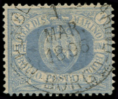 O SAINT MARIN - Poste - 31, Bel Exemplaire: 1l. Bleu-gris - Other & Unclassified