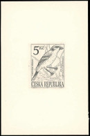 EPA TCHEQUIE - Poste - 49, épreuve D'artiste En Noir: Oiseau, Carpodacus Erythrinus - Variétés Et Curiosités