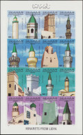 ESS LIBYE - Poste - 1531/46, Essai Non Dentelé Sur Chromaline: Minarets De Mosquées - Libya