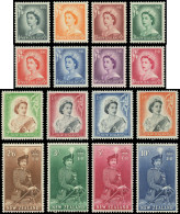 * NOUVELLE ZELANDE - Poste - 327/40, Complet 16 Valeurs: Elisabeth II - Other & Unclassified