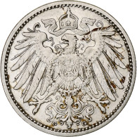 Empire Allemand, Wilhelm II, Mark, 1903, Karlsruhe, Argent, TTB, KM:14 - 1 Mark