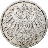 Empire Allemand, Wilhelm II, Mark, 1907, Berlin, Argent, TTB, KM:14 - 1 Mark