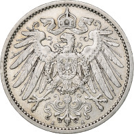 Empire Allemand, Wilhelm II, Mark, 1907, Berlin, Argent, TTB, KM:14 - 1 Mark