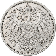 Empire Allemand, Wilhelm II, Mark, 1907, Berlin, Argent, TTB, KM:14 - 1 Mark