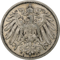 Empire Allemand, Wilhelm II, Mark, 1907, Hambourg, Argent, TB+, KM:14 - 1 Mark