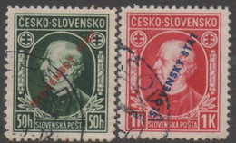 Slovakia - #24-25(2) - Used - Used Stamps