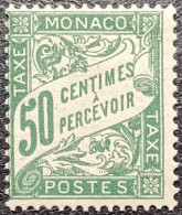 MONACO. TAXE. Y&T N°20. Neuf* - Postage Due