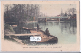 CHAMPIGNY- LES PECHEURS PRES LE PONT DE CHAMPIGNY - Champigny Sur Marne