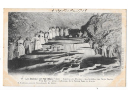 DEPT 38 - LA BALME LES GROTTES - Interieur Des Grottes - Amphithéatre Des Petits Bassins - GEO 15 - - La Balme-les-Grottes