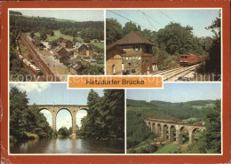 72610623 Hetzdorf Floeha Bahnhof Blockstelle Bruecke Blick Von Der Bastei Floeha - Flöha