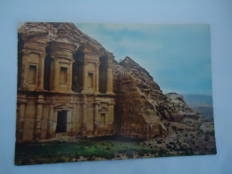 JORDAN   POSTCARDS  HERITAGE MONUMENTS    2 TOMBS IN AL BATRA'A - Giordania