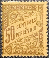 MONACO. TAXE. Y&T N°7. Neuf* - Postage Due