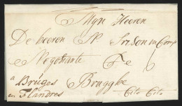 L D' Hertogenbos 1761 + 6 Pour Bruges - 1714-1794 (Oostenrijkse Nederlanden)