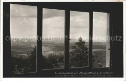 41764044 Furtwangen Fensterdurchblick Vom Berggasthaus Zum Brendturm Auf Dem Bre - Furtwangen