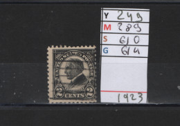 PRIX FIXE Obl  249 YT 289 MIC 610 SCO 614 GIB  Warren G. Harding 1923 Etats Unis 58/08 - Used Stamps