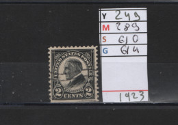 PRIX FIXE Obl  249 YT 289 MIC 610 SCO 614 GIB  Warren G. Harding 1923 Etats Unis 58/08 - Used Stamps