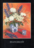 Invitation Vernissage Exposition Peinture Moussia Diatchkoff Chez Bernheim-jeune Paris Le 10 Mai 1988 - Autres & Non Classés