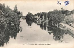 FRANCE - Nemours - Vue Générale - Le Loing En Aval Du Pont - Carte Postale Ancienne - Nemours