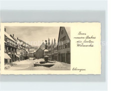 41760890 Ebingen Im Winter Neujahrskarte  Ebingen - Albstadt